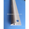 Closed type pvc tile trim